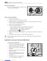 Предварительный просмотр 64 страницы AEG FAVORIT 55000 User Manual