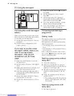 Предварительный просмотр 24 страницы AEG FAVORIT 57202S0 User Manual