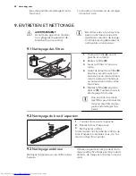 Предварительный просмотр 42 страницы AEG FAVORIT 57202S0 User Manual