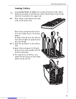 Предварительный просмотр 19 страницы AEG FAVORIT 6083 User Instructions