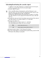 Предварительный просмотр 15 страницы AEG FAVORIT 60850 ViM User Information