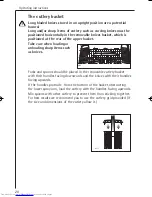 Предварительный просмотр 20 страницы AEG FAVORIT 64070 Instruction Book