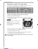 Предварительный просмотр 22 страницы AEG FAVORIT 64070 Instruction Book