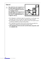 Предварительный просмотр 40 страницы AEG FAVORIT 64570 Vi User Information