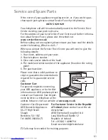 Предварительный просмотр 51 страницы AEG FAVORIT 64570 Vi User Information