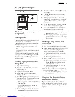 Предварительный просмотр 27 страницы AEG FAVORIT 65040 I User Manual