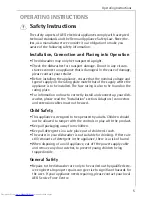 Preview for 5 page of AEG FAVORIT 65050 i User Instructions