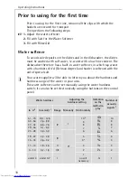 Предварительный просмотр 10 страницы AEG FAVORIT 65050 VI User Instructions