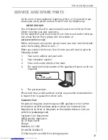 Предварительный просмотр 47 страницы AEG FAVORIT 65050 VI User Instructions