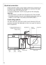 Предварительный просмотр 34 страницы AEG FAVORIT 65070 i User Information