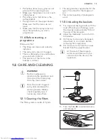 Предварительный просмотр 15 страницы AEG FAVORIT 76672 M0P User Manual