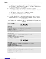 Предварительный просмотр 30 страницы AEG FAVORIT 77000 User Manual