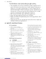 Preview for 4 page of AEG FAVORIT 78420 VI0P User Manual