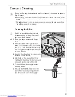 Предварительный просмотр 29 страницы AEG FAVORIT 80820 User Instructions