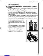 Предварительный просмотр 21 страницы AEG FAVORIT 84980 VI Instruction Book