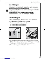 Предварительный просмотр 23 страницы AEG FAVORIT 84980 VI Instruction Book