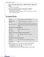 Предварительный просмотр 34 страницы AEG FAVORIT 86050 i User Instructions