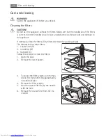 Предварительный просмотр 24 страницы AEG Favorit 88025 VI User Manual