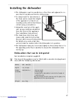 Предварительный просмотр 47 страницы AEG FAVORIT 88080 i User Information