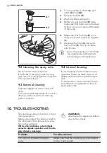 Предварительный просмотр 32 страницы AEG FAVORIT 99009 M0P User Manual