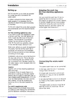 Preview for 20 page of AEG Favorit Compact 525 Operating Instructions Manual