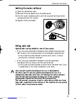 Предварительный просмотр 11 страницы AEG FAVORIT G 330 Instruction Book