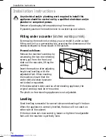 Предварительный просмотр 34 страницы AEG FAVORIT G 330 Instruction Book