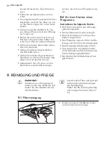 Предварительный просмотр 62 страницы AEG FAVORIT45002MO User Manual