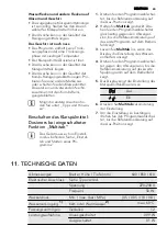 Предварительный просмотр 65 страницы AEG FAVORIT45002MO User Manual