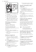 Предварительный просмотр 14 страницы AEG FAVORIT56312MO User Manual