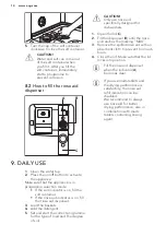 Предварительный просмотр 14 страницы AEG FD770VP User Manual