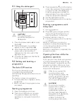 Предварительный просмотр 15 страницы AEG FD770VP User Manual