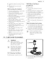 Предварительный просмотр 17 страницы AEG FD770VP User Manual