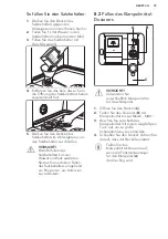 Предварительный просмотр 37 страницы AEG FD770VP User Manual