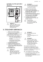 Preview for 43 page of AEG FEE63800PM User Manual