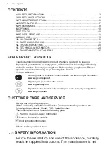 Preview for 2 page of AEG FES5368XZM User Manual