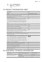 Предварительный просмотр 23 страницы AEG FFB52910ZM User Manual