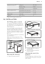 Предварительный просмотр 21 страницы AEG FFB72600PM User Manual