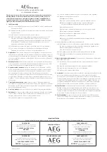 Предварительный просмотр 24 страницы AEG FFB72746PM User Manual