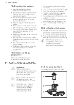 Preview for 18 page of AEG FFB83836PM User Manual