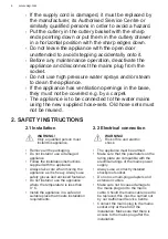 Preview for 4 page of AEG FFE63806PM User Manual