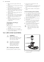 Предварительный просмотр 16 страницы AEG FFE72800PM User Manual