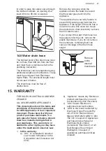 Предварительный просмотр 27 страницы AEG FFE93800PM User Manual