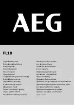 AEG FL18 Original Instructions Manual preview