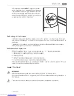 Предварительный просмотр 13 страницы AEG FRIDGE-FREEZER User Manual