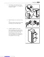 Предварительный просмотр 19 страницы AEG FRIDGE-FREEZER User Manual