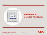 AEG FRTD 903 TC User Manual предпросмотр