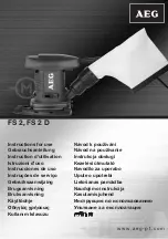 AEG FS 2 Instructions For Use Manual preview