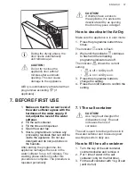 Preview for 37 page of AEG FSB32610Z User Manual