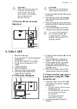 Предварительный просмотр 15 страницы AEG FSB5360CZ User Manual